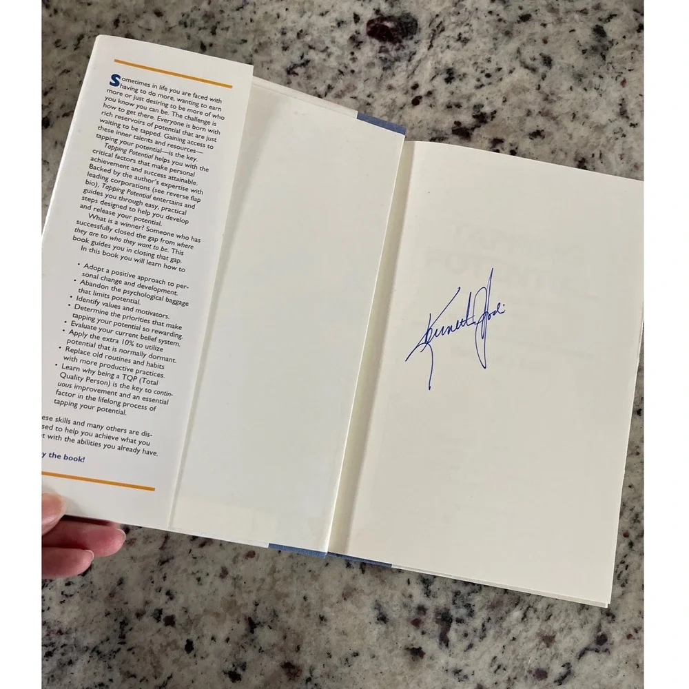 Tapping Potential by Kenneth‎ J Lodi Autographed Hardcover